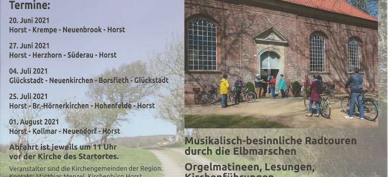 Orgelradtouren im Kirchenkreis