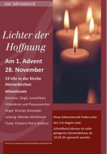 Adventsmusik am 1. Advent @ Kirche zu Hörnerkirchen